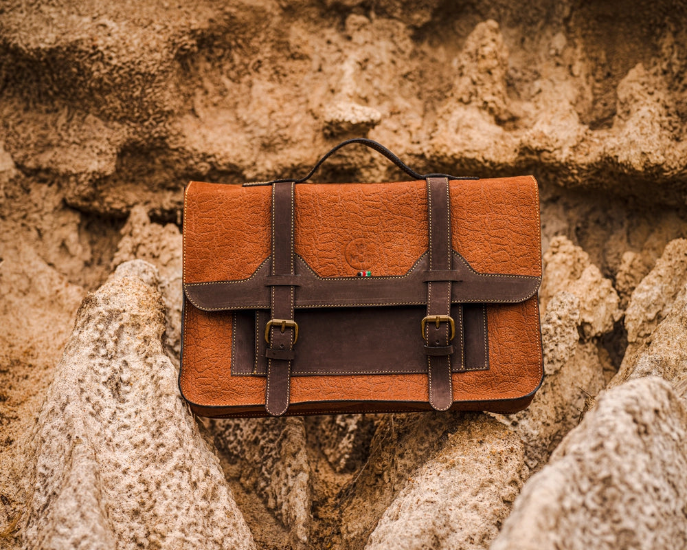 Imara Leather Laptop Briefcase