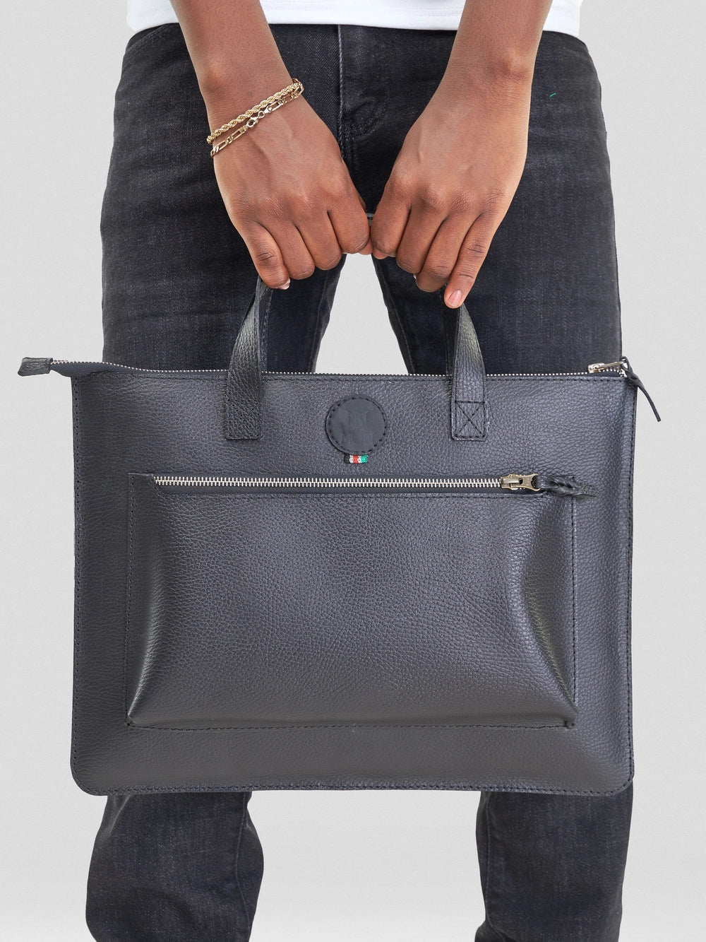Kifaru Leather Laptop Sleeve