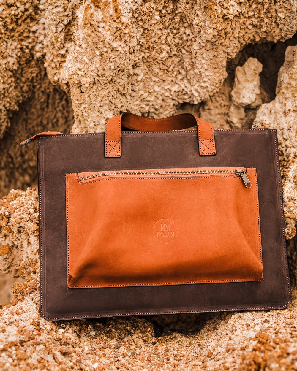 Kifaru Leather Laptop Sleeve