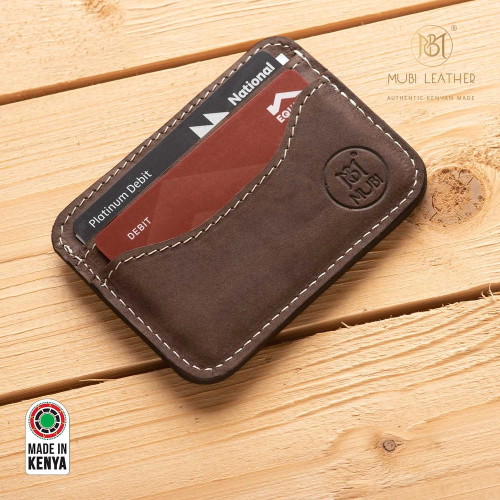 Kisasa Leather Card Holder