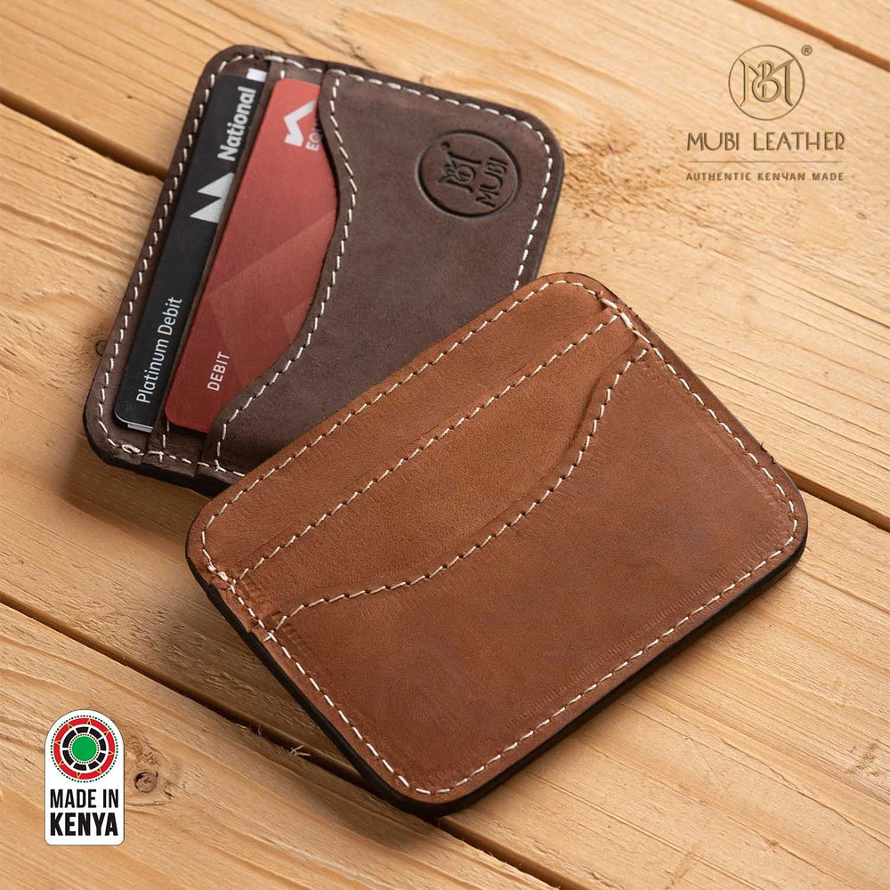 Kisasa Leather Card Holder