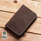 Msafiri Leather Passport / Travel Wallet