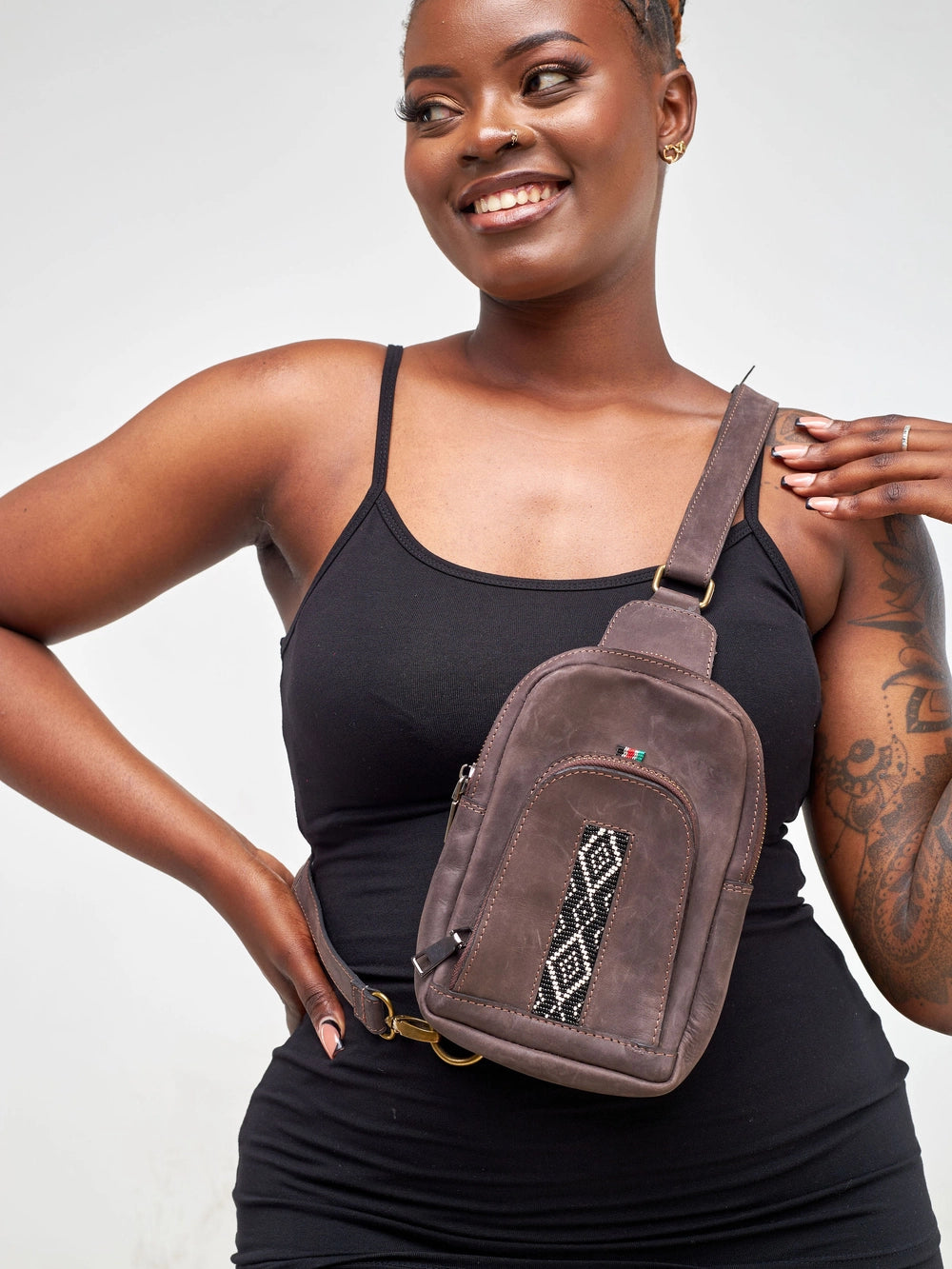 Mtindo Crossbody Leather Bag