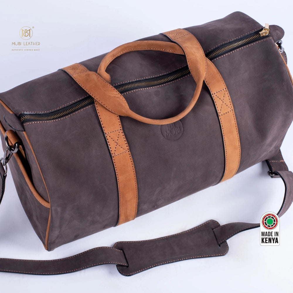 The Pro Leather Duffle Bag