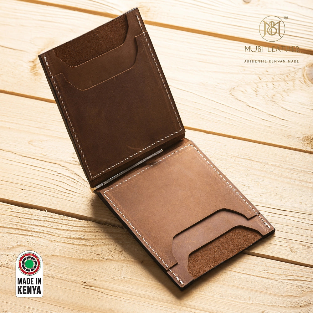 Radi Leather Money Clip Wallet