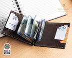 Radi Leather Money Clip Wallet