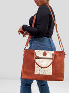 Sahara Leather Tote Bag