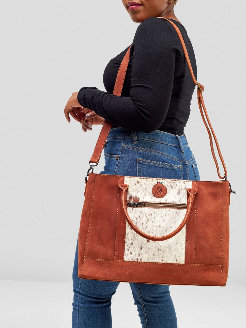 Sahara Leather Tote Bag
