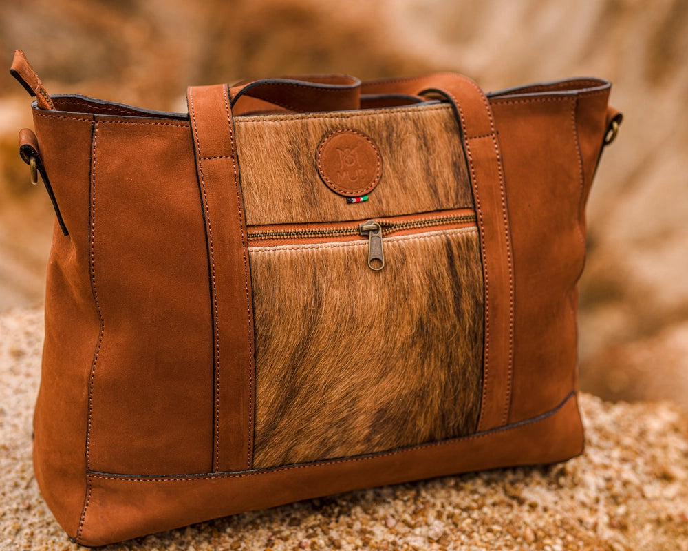 Sahara Leather Tote Bag