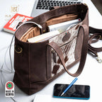Sahara Leather Tote Bag