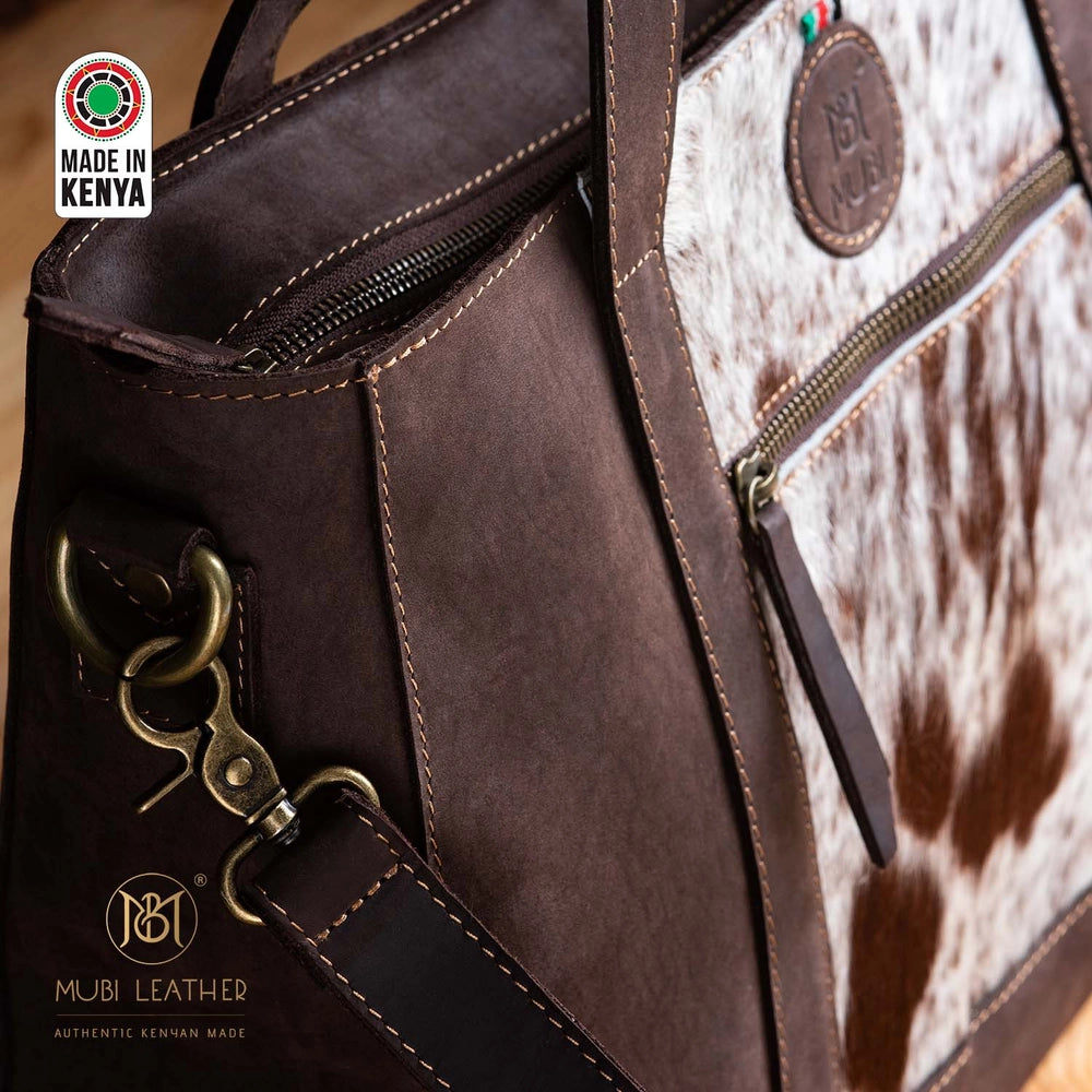 Sahara Leather Tote Bag