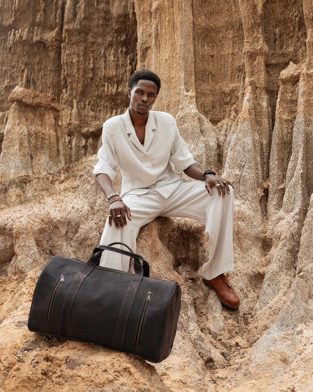The Ultimate Leather Duffle Bag