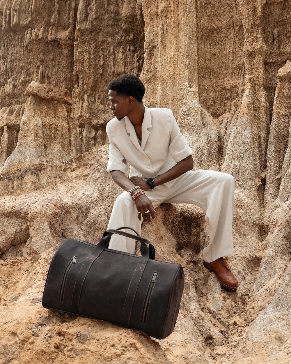 The Ultimate Leather Duffle Bag