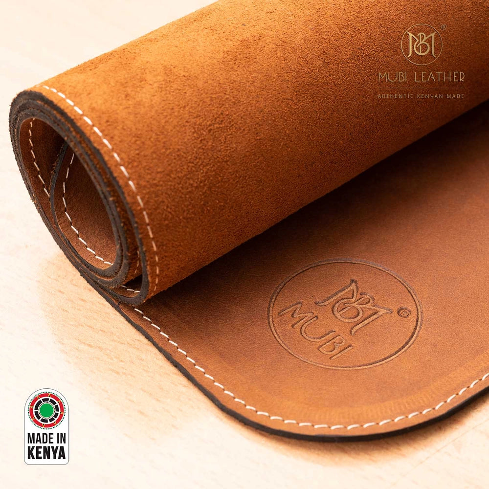 Zawadi Leather Desk Mat